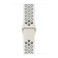 Akcesoria do smartwatchy - Apple Pasek sportowy Nike w kolorze białym/czarnym do koperty 38mm / 40mm / 41mm / 42mm - rozmiar S/M/L - miniaturka - grafika 1