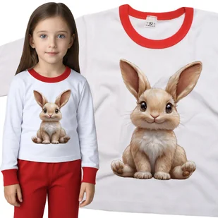 Piżama dziecięca Wesoły Beżowy Królik Zając Króliczek Zajączek 98/104 - VoloDonum - Piżamy dla dziewczynek Piżama dziecięca Wesoły Beżowy Królik Zając Króliczek Zajączek 98/104 - VoloDonum - Piżamy dla dziewczynek - miniaturka - grafika 1