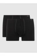 Majtki damskie - Obcisłe bokserki z dodatkiem streczu w zestawie 2 szt. - Schiesser - miniaturka - grafika 1