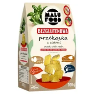 Zdrowa żywność - Bezglutenowa Przekąska z Ziołami Malu Food, 100g - miniaturka - grafika 1