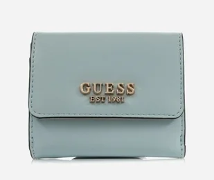 Guess Portfel Niebieski Laurel Slg Card & Coin - Portfele - miniaturka - grafika 1