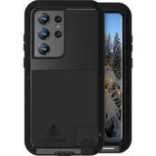 Etui i futerały do telefonów - LOVE MEI Etui Pancerne Powerful do Galaxy S23 Ultra, czarne - miniaturka - grafika 1