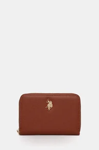 U.S. Polo Assn. portfel Jones damski kolor brązowy BIUJE8383WVP - Portfele - miniaturka - grafika 1