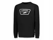 Bluzy męskie - Bluza MN Full Patch Crew VANS VN0A45CIBLK1 S - miniaturka - grafika 1