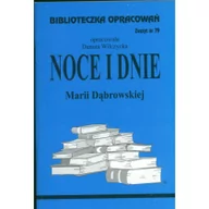 Lektury szkoła podstawowa - Biblios Noce i dnie Marii Dąbrowskiej - zeszyt 79 - Danuta Wilczycka - miniaturka - grafika 1