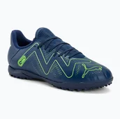 Piłka nożna - Buty piłkarskie dziecięce PUMA Future Play TT persian blue/pro green - miniaturka - grafika 1