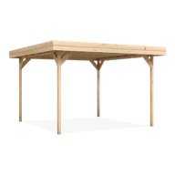 Garaże i wiaty - Wiata ogrodowa IRGA 350x350cm - Megiw - miniaturka - grafika 1