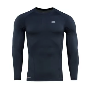 M-Tac - Koszulka termiczna Level I Polartec - Dark Navy Blue - 70032015 - Koszulki sportowe męskie - miniaturka - grafika 2