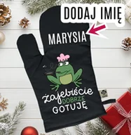 Fartuchy i rękawice kuchenne - ŚMIESZNA RĘKAWICA KUCHENNA NA PREZENT - miniaturka - grafika 1