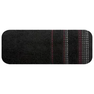 Ręczniki - Euro Firany Ręcznik Kąpielowy Pola (21) 50 x 90 Czarny 1220121 - miniaturka - grafika 1