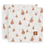 Rożki i beciki - 2 Otulacze Niemowlęce Jollein Hydrophilic 115 X 115 Cm Pear - miniaturka - grafika 1