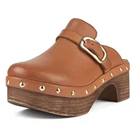 Moda i Uroda OUTLET - L37 HANDMADE SHOES Damskie letnie chodaki, brązowe, 36 EU, Braun, 36 EU - miniaturka - grafika 1