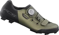 Buty rowerowe - Shimano Buty MTB SPD Shimano SH-XC502 zielone 46.0 - miniaturka - grafika 1