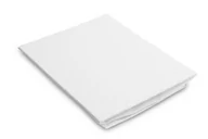 Prześcieradła dla dzieci - Prześcieradło do kołyski, Jersey, Białe, 90x40 cm - miniaturka - grafika 1