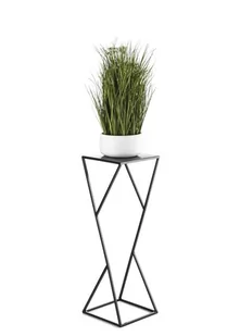 Kwietnik nowoczesny LOFT czarny 70 cm - Kwietniki - miniaturka - grafika 1