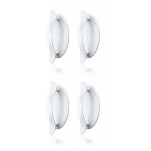 Uchwyt - Plastikowy - Do szafek, szuflad -4 sztuki - 82*49mm - białe - Zawiasy, okucia i inne akcesoria Uchwyt - Plastikowy - Do szafek, szuflad -4 sztuki - 82*49mm - białe - Zawiasy, okucia i inne akcesoria - miniaturka - grafika 1