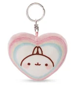 Breloki - Brelok do kluczy Molang 8cm w kształcie serca - miniaturka - grafika 1