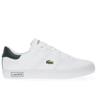 Buty sportowe męskie - Buty Lacoste Powercourt 2.0 124 3 SMA 747SMA0110-1R5 - białe - miniaturka - grafika 1
