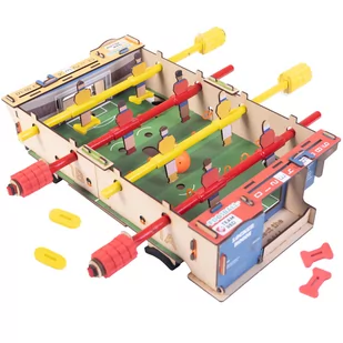 Smartivity Drewniane Mechaniczne Puzzle 3D - Piłkarzyki - Łamigłówki - miniaturka - grafika 1