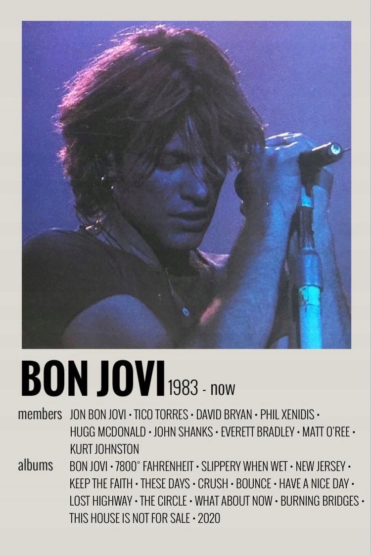 PUZZLE Bon Jovi rock ART Retro Vintage A3 252 el z Nadrukiem + IMIĘ Pudełko