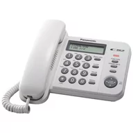 Telefony stacjonarne - Panasonic KX-TS560FXW - miniaturka - grafika 1