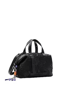 Desigual Women's BOLS_Alpha Kiruna, Black, czarny - Torebki damskie - miniaturka - grafika 1