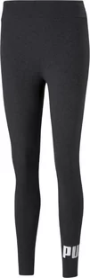 Legginsy damskie Puma ESS Logo szare 586832 07-M - Legginsy - miniaturka - grafika 1