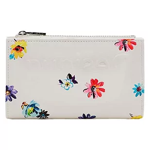 Desigual Women's Mone_Fresia Emma 1000 White, 16, biały, 16 - Torebki damskie - miniaturka - grafika 1