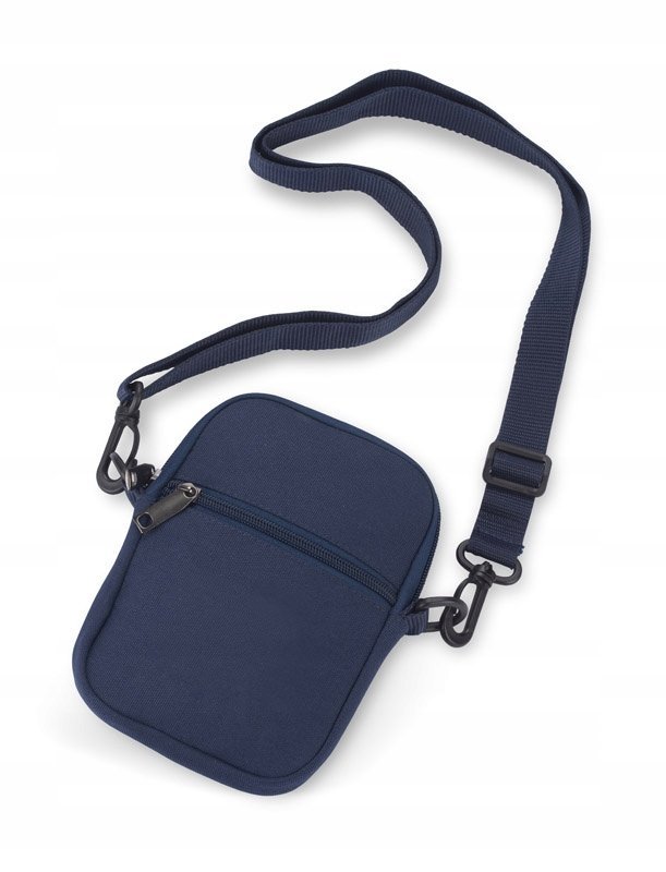 TORBA MESAK kompaktowa torba na ramię z regulowanym paskiem granatowa