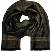 Apaszki i szaliki damskie - Karl Lagerfeld Szal K/SIGNATURE JKRD | z dodatkiem wełny - miniaturka - grafika 1