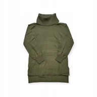 Swetry damskie - Ponczo sweter golf damski LOFT XXS Petite - miniaturka - grafika 1