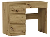 Biurka - Meble Biurko komputerowe stolik 96cm artisan N34L lewe - miniaturka - grafika 1