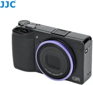 Osłony przeciwsłoneczne do aparatów - Pierścień dekoracyjny JJC RN-GR3 PURPLE zamiennik Ricoh GN-1 - miniaturka - grafika 1