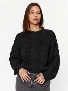 Wrangler Sweter 112342773 Czarny Regular Fit - Swetry damskie - miniaturka - grafika 1