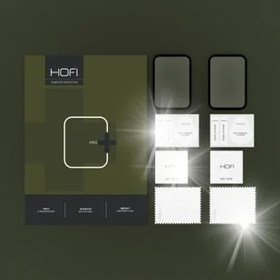 PEŁNE SZKŁO OCHRONNE HYBRYDOWE DO - XIAOMI SMART BAND 8 PRO - HOFI 2 SZTUKI - Akcesoria do smartwatchy - miniaturka - grafika 1