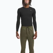 Koszulki męskie - Longsleeve męski Reebok Compression black - miniaturka - grafika 1