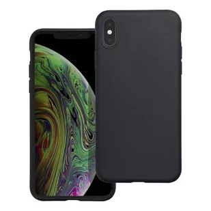 OEM Futerał matt do iphone x / xs czarny - Etui i futerały do telefonów - miniaturka - grafika 1