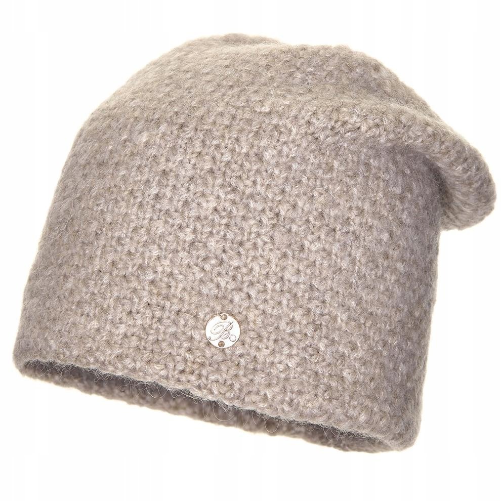 Czapka zimowa damska GRETA Jasny beż