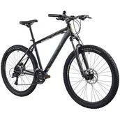 Rowery - Rower górski MTB INDIANA X-Pulser 3.7 M21 27.5 cala męski Czarno-brązowy  | Raty - miniaturka - grafika 1