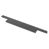 Zawiasy, okucia i inne akcesoria - Uchwyt meblowy nakładany Lindt 352/796 mm czarny GTV - miniaturka - grafika 1