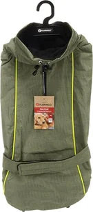 Flamingo Płaszcz dla psa Dover zielony - rozmiar 50 cm (A: 50 cm, szer.: 52 cm, C: 58-67 cm) - idealny dla beagle, buldoga francuskiego, jamnika, Cavalier King Charles i Jack Russell - Płaszcze damskie - miniaturka - grafika 1