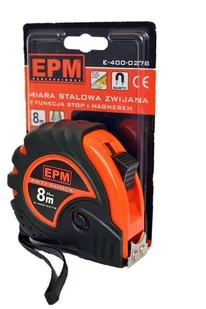 Miara Zwijana Anti-shock 5M*19MM - Poziomice, łaty, miary - miniaturka - grafika 1