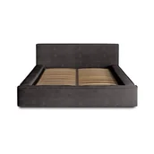 Łóżka - Łóżko tapicerowane ALMA 160x200 / kolor do wyboru - miniaturka - grafika 1