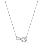 Naszyjniki - Swarovski, Naszyjnik, Infinity, 38 cm - miniaturka - grafika 1