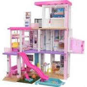 Domki dla lalek - Mattel Domek Dreamhouse Deluxe GRG93 z basenem i windą - miniaturka - grafika 1