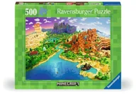 Puzzle - Puzzle 500 Minecraft - Ravensburger - miniaturka - grafika 1