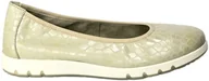 Baleriny - Baleriny Caprice 9-22162-20 219 Stone Reptile Skóra - CAPRICE - miniaturka - grafika 1