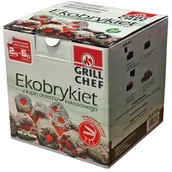 Pokrowce na grilla - LANDMANN Ekobrykiet kokosowy LANDMANN 16200, 2 kg - miniaturka - grafika 1