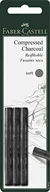 Wkłady do długopisów - FABER CASTELL FABER CASTELL Grafit węglowy PITT MONOCHROME Soft 129997 WIKR-1042981 WIKR-1042981 - miniaturka - grafika 1