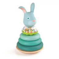 Sortery dla dzieci - Djeco sorter Piramida Króliczek - miniaturka - grafika 1